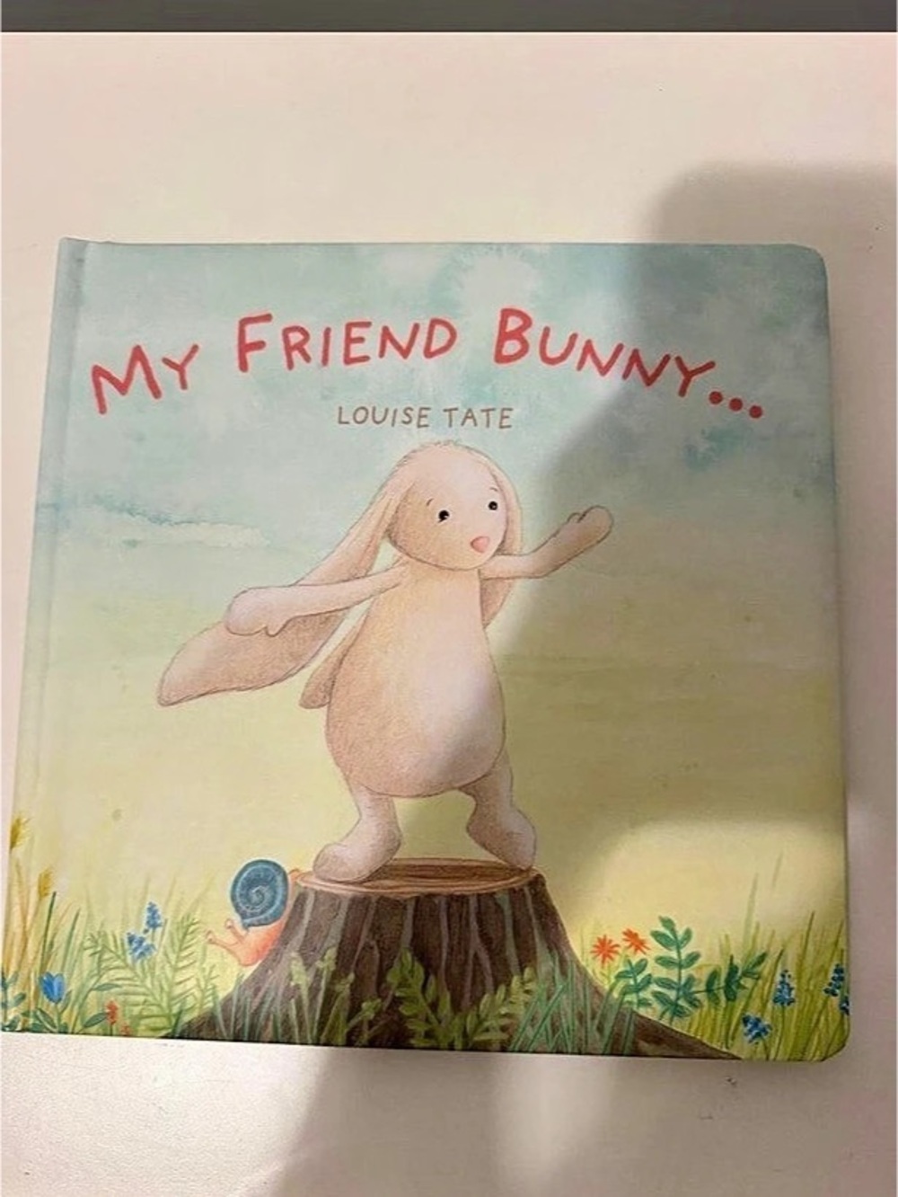 Jellycat My Friend Bunny. Children's Book